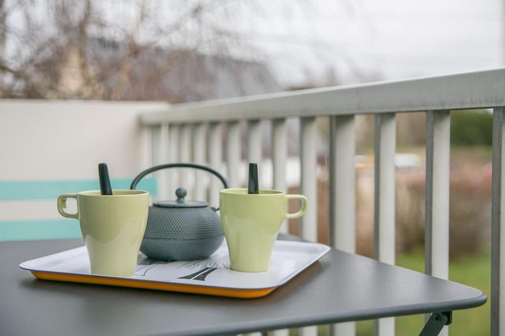 Appt Agreable Avec Balcon Au Sud-Ouest De Caen Exterior foto